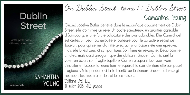 On Dublin Street, tome 1, Dublin Street de S. Young